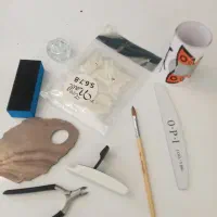 لوازم کاشت ناخن لاین پودر|آرایشی، بهداشتی، درمانی|رشت, کوی امام رضا|دیوار