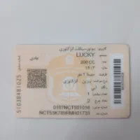 موتور سیکلت sym لاکی یا لوکی 200 مدل 1403|موتورسیکلت|اصفهان, شاهد|دیوار