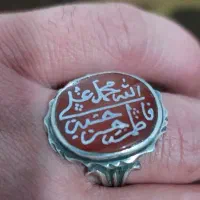 انگشتر یاقوت کبود آفریقائی قواره درشت و دستساز|جواهرات|اهواز, کمپلو شمالی|دیوار