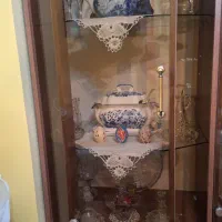 ویترین شیشه ای دوتا به صورت مجزا|بوفه، ویترین، کنسول|اصفهان, سپاهانشهر|دیوار