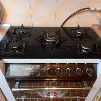 گاز۵شعله تمیز سالم|اجاق گاز و لوازم برقی پخت‌وپز|قاسم‌آباد (خواف), |دیوار