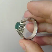 انگشتر زمرد|جواهرات|خمینی‌شهر, |دیوار