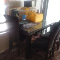 میز نهار خوری چهار نفره|میز و صندلی غذاخوری|نورآباد, |دیوار