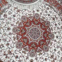 فرش اولیا۲×۲گرد۱۰۰۰شانه دایره۴مترکامل اولیا|فرش|تبریز, |دیوار