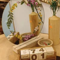 نقاشی روی آینه و پارچه|تابلو، نقاشی، عکس|تهران, امیریه|دیوار