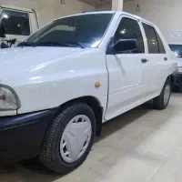 پراید مدل 97 طبق کارشناسی دو تیکه رنگ