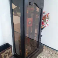 بوفه چوبی درب ریلی