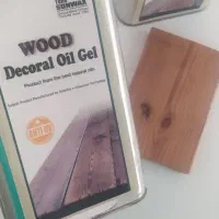 دو  قوطی یک لیتری روغن آبگریز چوب نصف قیمت