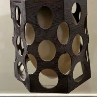 لوستر چوبی