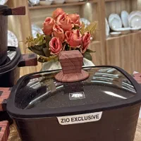 ست قابلمه مربع۱۰ پارچه زیو با گارانتی اصل|ظروف پختوپز|تبریز, |دیوار