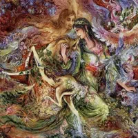 تابلو فرش نفیس عطوفت فرشچیان نیمه کاره|تابلو فرش|اصفهان, بهارستان|دیوار