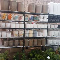 قفسه فلزی ۴ طبقه محکم و تمیز|کتابخانه، شلف، قفسه‌های دیواری|یزد, |دیوار