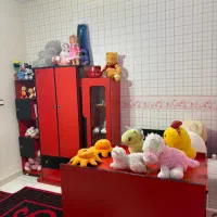 فروش تخت کمد جنس MDF کامل به همراه فرش