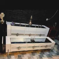 ست آینه کنسول ومیز تی وی مدل دنیز|بوفه، ویترین، کنسول|رباط‌کریم, شهرک صنعتی صباشهر|دیوار