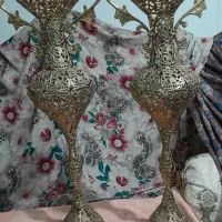 برنز  اینه کنسول  گلدان