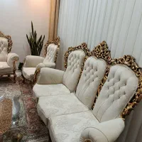 مبل سلطنتی 9نفره|مبلمان خانگی و میز عسلی|مرند, |دیوار