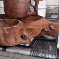 لیوان چوبی|ظروف سرو و پذیرایی|قم, انسجام|دیوار