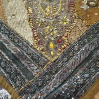 رومیزی سوزندوزی هندی شیک ،کارِ دست|پرده، رانر، رومیزی|گنبد کاووس, |دیوار