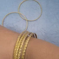 النگو شماره ۴ رنگ ثابت بدل ۶ عدد