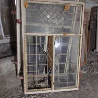 درب دو لنگ و دو عدد پنجره|مصالح و تجهیزات ساختمان|ایلام, |دیوار