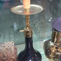 قلیان کرنو مینی شمش برنجی اصلی اورجینال +کیف چرم