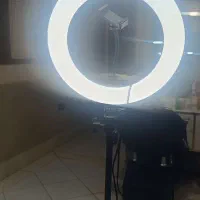 رینگ لایت در حد نو|دوربین عکاسی و فیلمبرداری|قم, زنبیل آباد|دیوار
