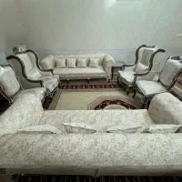 یک دست مبل ۱۰ نفره نو ساخت سفارشی شهر ملایر|مبلمان خانگی و میز عسلی|شیراز, شهرک نیروی انتظامی|دیوار