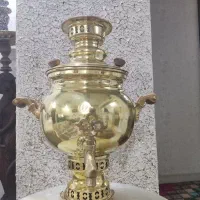 سماور ذغالی برنجی نو