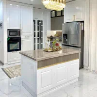 کابینت نئوکلاسیک مینیمال|مصالح و تجهیزات ساختمان|اندیشه, اندیشه فاز ۴|دیوار