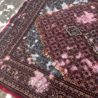 فرش ریز ماهی در حد نو