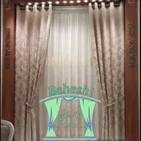 پرده های سالنی وخوابی واشپزخانه|پرده، رانر، رومیزی|تهران, امام زاده عبدالله|دیوار