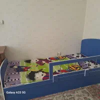 تخت یک نفره همراه تشک