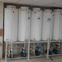 نصب مخزن پمپ آب و مخزن