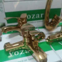 شیرالات طلایی برنجی|مصالح و تجهیزات ساختمان|آبادان, |دیوار