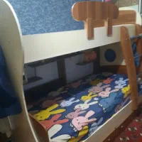 تخت دوطبقه|تخت و سرویس خواب|قم, دانش|دیوار