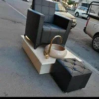 ترولی. تخت مژه. پاف. صندلی مکاپ|آرایشگاه و سالنهای زیبایی|صفادشت, |دیوار