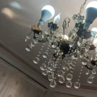 لوستر برنز|لوستر و چراغ آویز|تبریز, |دیوار