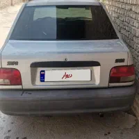 پراید نقره ای