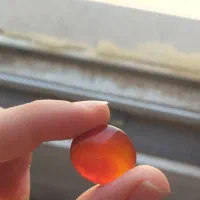 نگین انگشتری عقیق یمن قرمز اصل واراداتی