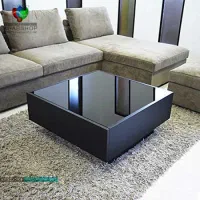 جلو مبلی چرخشی به همراه سه عدد گل میز