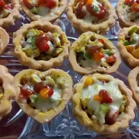 تارت پذیرایی. تارت شور فینگوفودی و تارت شیرین