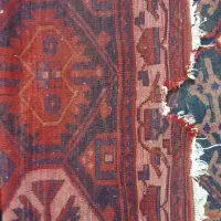 ۲عدد قالی کارکرده و گلیم و ۲ عدد وریس|فرش|لردگان, |دیوار