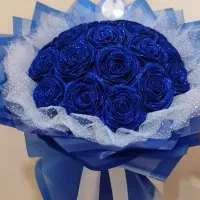 گل رز روبانی