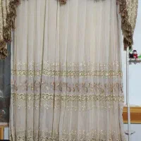 پرده حال و پذیرایی و اتاق خواب