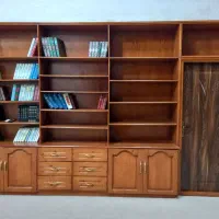 کتابخانه کابینت و کمد|کتابخانه، شلف، قفسههای دیواری|رامسر, |دیوار