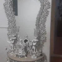 آینه شمعدان و ساعت  سفارشی ساخت