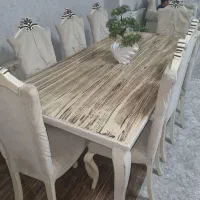 میز ناهار خوری|میز و صندلی غذاخوری|رشت, چمارسرا|دیوار