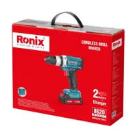دریل شارژی ۲۰ ولت صنعتی چکشی دار رونیکس
