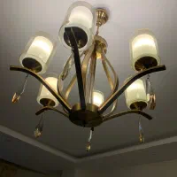 لوستر ۶ شاخه|لوستر و چراغ آویز|کرج, عظیمیه|دیوار