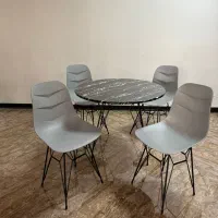 صندلی و میز غذاخوری ناهارخوری طرح سنگی کدs501